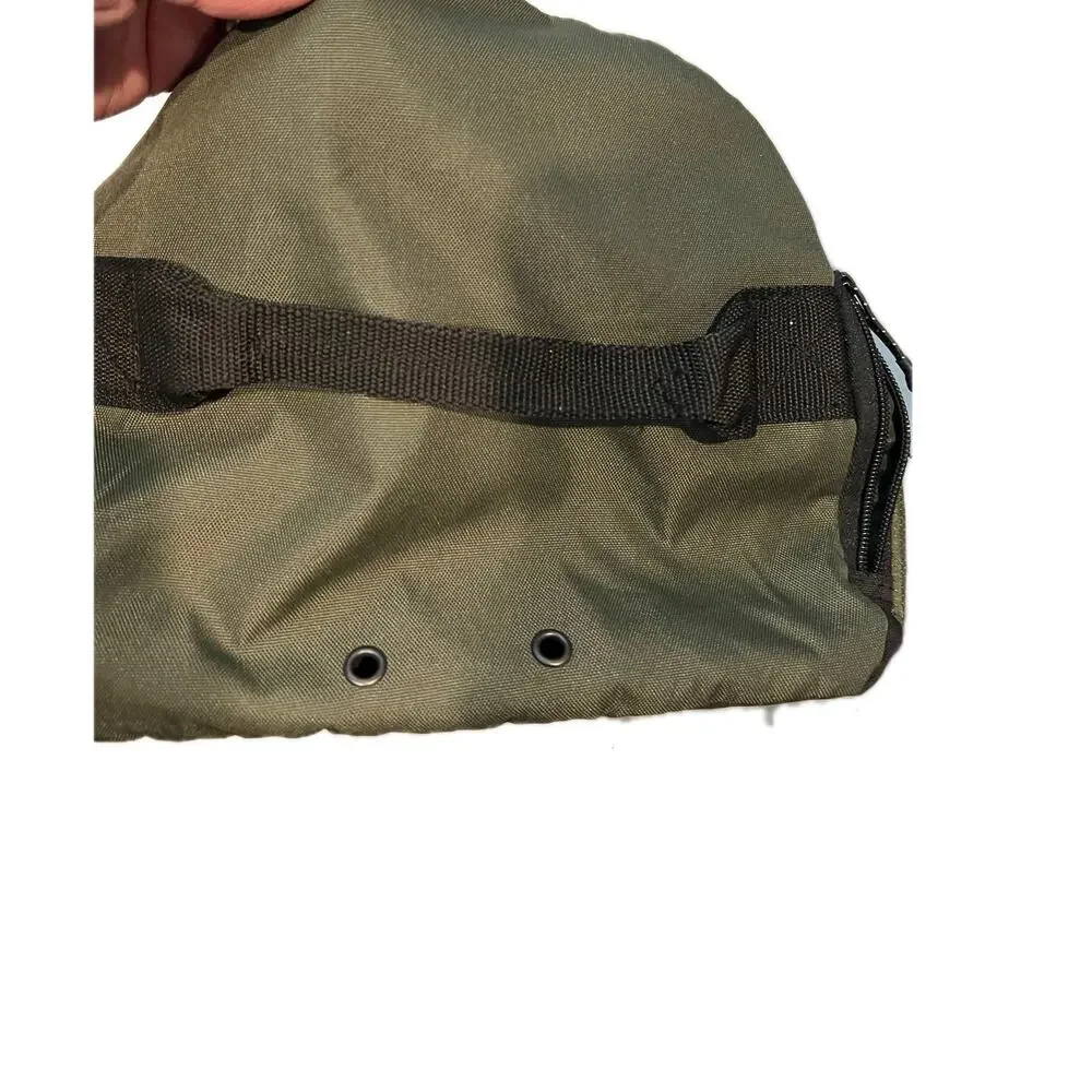 Puma Training Black Army Green Duffel Bag 24